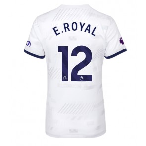 Tottenham Hotspur Emerson Royal #12 Replika Hjemmebanetrøje Dame 2023-24 Kortærmet